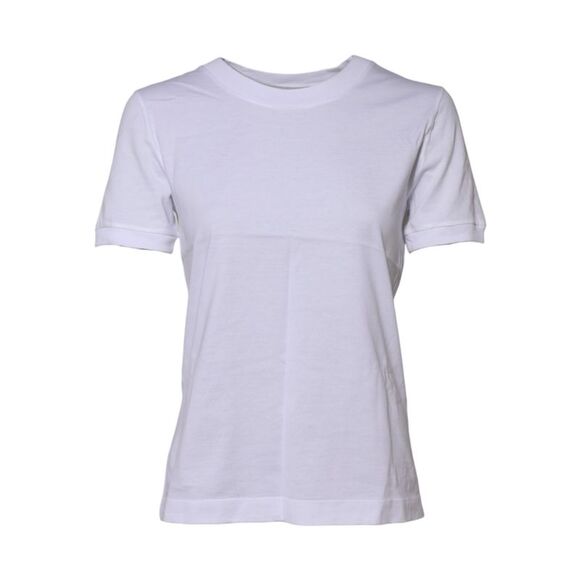 Dolce & Gabbana Crew Neck Short Sleeve Tee Women White Tops & T-Shirts